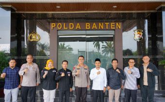 Perkuat Gakkumdu, Bawaslu Banten Kunjungi Polda Banten