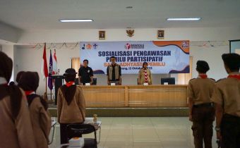 Gandeng Pramuka Lewat Saka Adhyasta Pemilu, Ajat: Bersama Bawaslu Lakukan Pengawasan