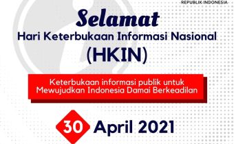 Selamat Hari Keterbukaan Informasi Nasional (HKIN) 2021