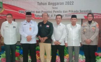 Hadiri FGD Refleksi dan Proyeksi Pemilu, Pilkada 2024. Ocit Ajak Stakeholders Turut Mengawasi