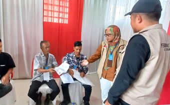 Bawaslu Provinsi Banten Lakukan Pengawasan Pembentukan KPPS Pemilihan 2024