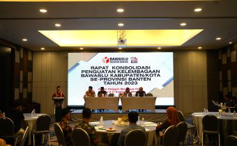 Bawaslu Banten Ajak Bawaslu Kabupaten/Kota Susun Blueprint Rencana Kerja Bersama