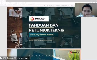 Bimtek Survei Popularitas Lembaga Bawaslu