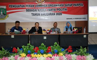 Bawaslu Hadiri Rapat Penguatan Peran Lembaga Sayap Parpol Sebagai Kader Parpol