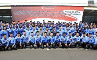 Sekjen Bawaslu Lantik 263 PNS Se-Indonesia