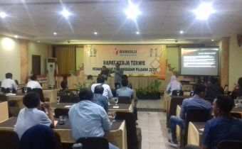 Gelar Rakernis : Bawaslu Banten memastikan kesiapan Bawaslu Kabupaten/Kota dalam menangani pelanggaran Pilkada 2020
