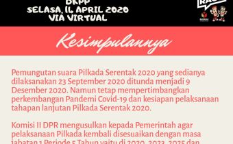 Soal Penundaan Pilkada