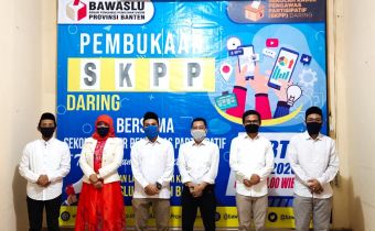Bawaslu Provinsi Banten Gelar Pembukaan SKPP Daring