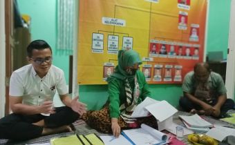 Supervisi Audit Form A Hasil Pengawasan Pilkada Tahun 2020 di Kecamatan Citangkil Kota Cilegon.