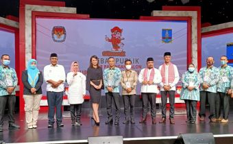 Hadiri Debat Paslon, Nuryati : "Kehadiran Bawaslu Untuk Mengawasi Jalannya Debat"