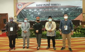 Pleno penetapan Paslon terpilih, Pilkada Kota Cilegon telah selesai