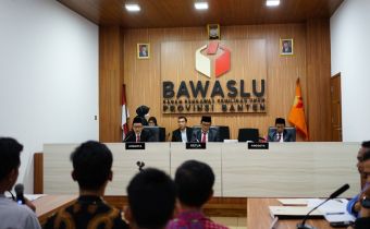 Bawaslu Banten Gelar Sidang Lanjutan Dugaan Pelanggaran Administrasi