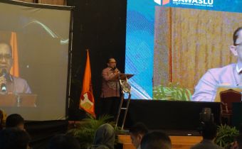 Buka Kegiatan Rakernas dan Anugerah Kehumasan, La Bayoni Soroti Tiga Fungsi Kehumasan