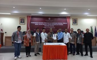Hasil Pengawasan Bawaslu Provinsi Banten pada Tahapan Penyerahan Dokumen Persyaratan Dukungan dan Sebaran Minimal Bakal Calon Anggota DPD RI