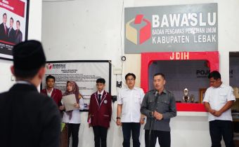 Pelantikan PAW Panwascam, Ocid: Jalankan Amanah Dengan Baik