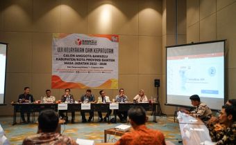 Calon Anggota Bawaslu Kabupaten/Kota Hari Ini Dilakukan Uji Kelayakan dan Kepatutan
