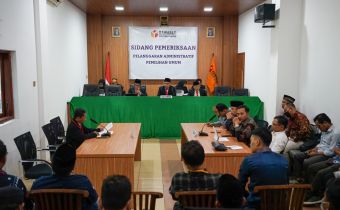 Bawaslu Banten Gelar Sidang Perdana Pemeriksaan Pelanggaran Administratif Pemilu 2024