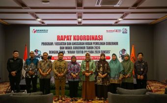 Gelar Rakor Hibah Pemilihan 2024, Liah: Hati-Hati Menggunakan Anggaran