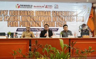 Bawaslu Banten Minta Para Camat Terus Pertahankan Netralitas