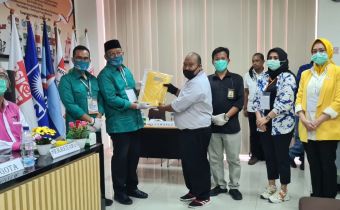 Waskat Hari Ke Dua Tahapan Pencalonan Pilkada Kota Tangerang Selatan