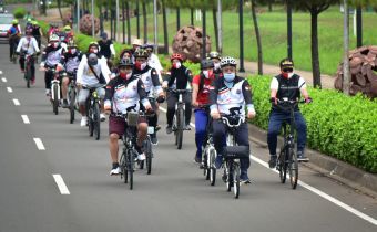 Sepeda Santai Rangkaian HUT RI Ke-75