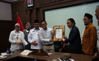 Hadiri Rapat Koordinasi dengan Pj. Gubernur Banten, Bawaslu Banten Jelaskan Pentingnya IKP