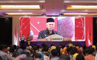 Luncurkan IKP 2020, Wapres Minta Bawaslu Jaga Kredibilitas
