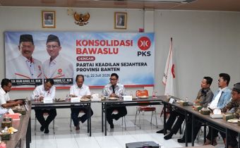 Konsolidasi Demokrasi, Bawaslu Provinsi Banten Perkuat Sinergi dengan DPW PKS