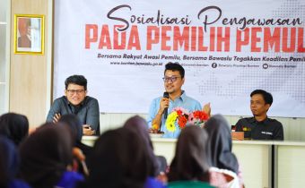 Bangun Kesadaran Demokrasi Sejak Dini, Bawaslu Provinsi Banten Dorong Pengawasan Partisipatif pada Pemilih Pemula