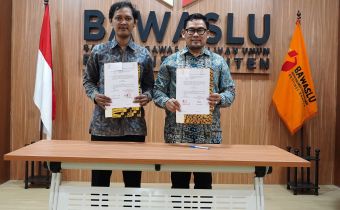 Bawaslu Banten dan JPPR Provinsi Banten Teken MoU Perkuat Pendidikan Pemilih dan Pengawasan Partisipatif