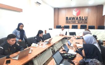 Bawaslu Banten Bahas Capaian IKU dan Kesiapan Data Pendukung