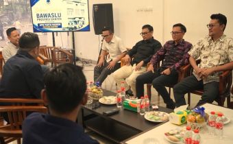Bawaslu Provinsi Banten dan NasDem Bahas Persiapan Pemilu 2029