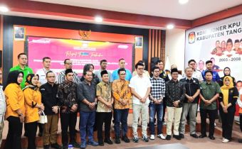 Ajat Munajat Hadiri Pleno PDPB Kabupaten Tangerang, Bawaslu Sampaikan Saran Perbaikan