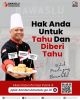Hak untuk Tahu, Hak untuk Terlibat dalam Demokrasi 